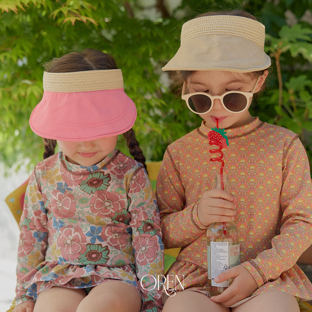韓國童裝 26夏| OR91 Solea Soft Brim Sun Visor 索雷亞軟簷遮陽帽 (One Size)