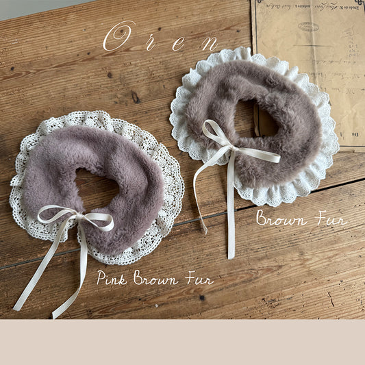 韓國童裝 25秋冬 | OR25402 Fur Cape