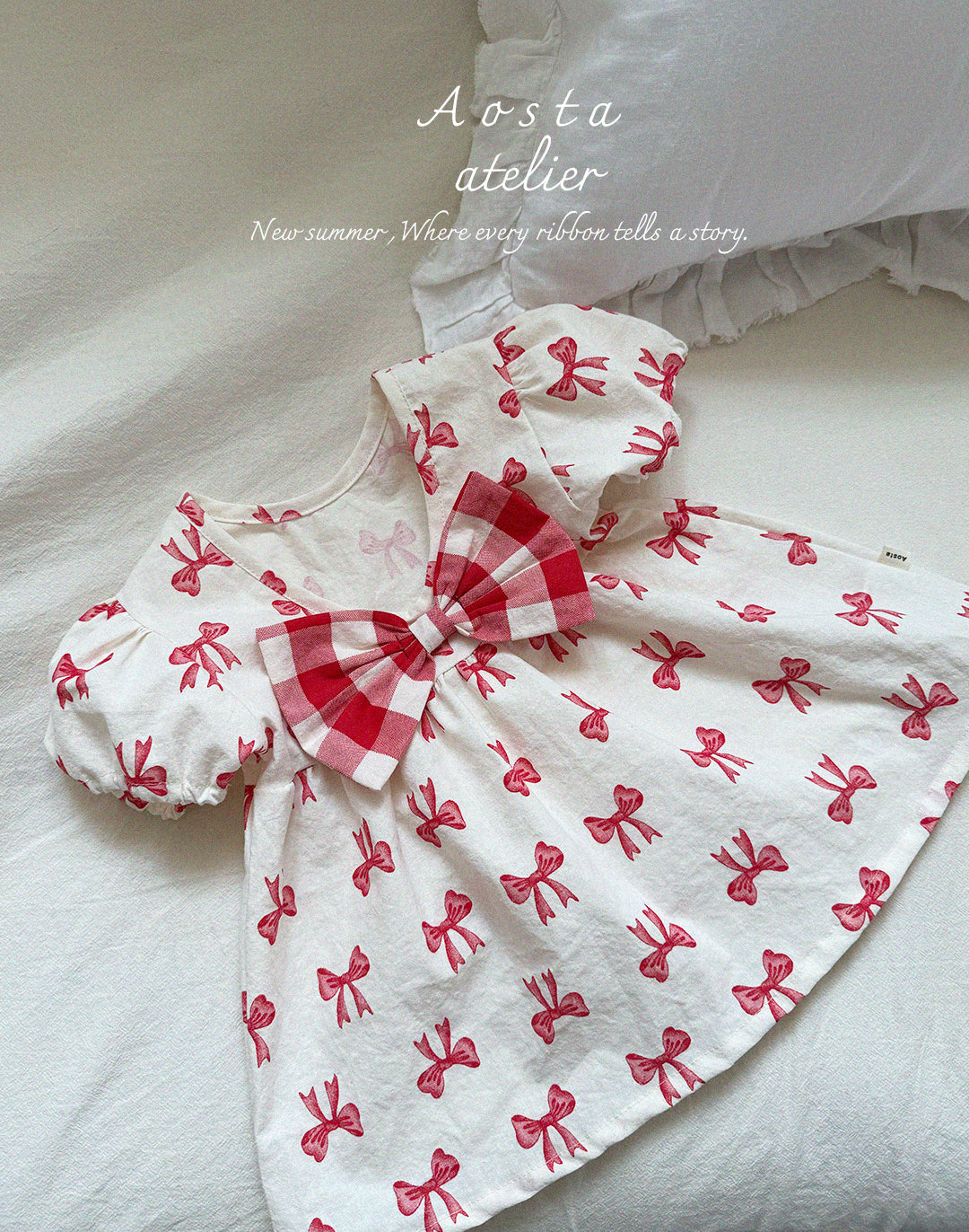 韓國童裝 25夏 | AO25258 SUMMER DRESS