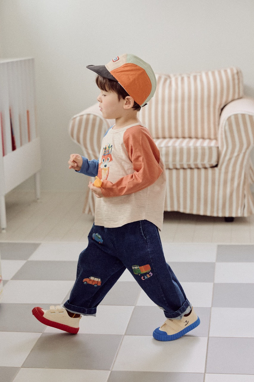 韓國童裝 26秋| MI15 New Car Denim Span Pants 褲子