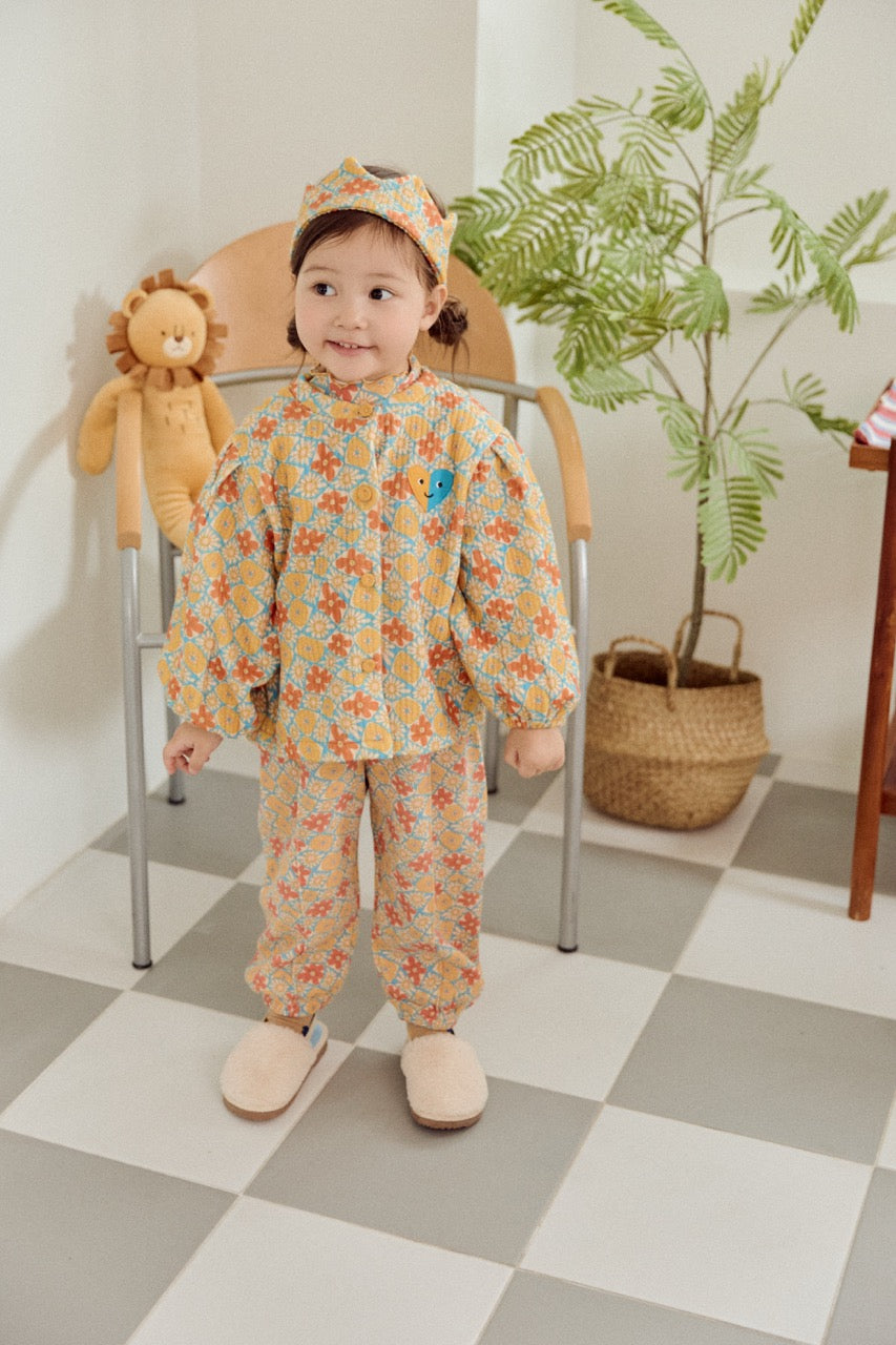 韓國童裝 26秋| MI19 Waffle Jogger Pants 褲子