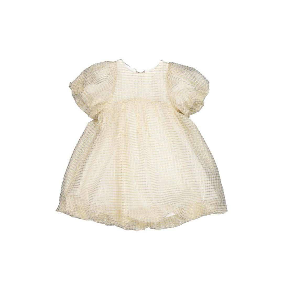 韓國童裝 26夏| LU08 Golden Balloon Dress | Golden 燈籠洋裝 (80-130)