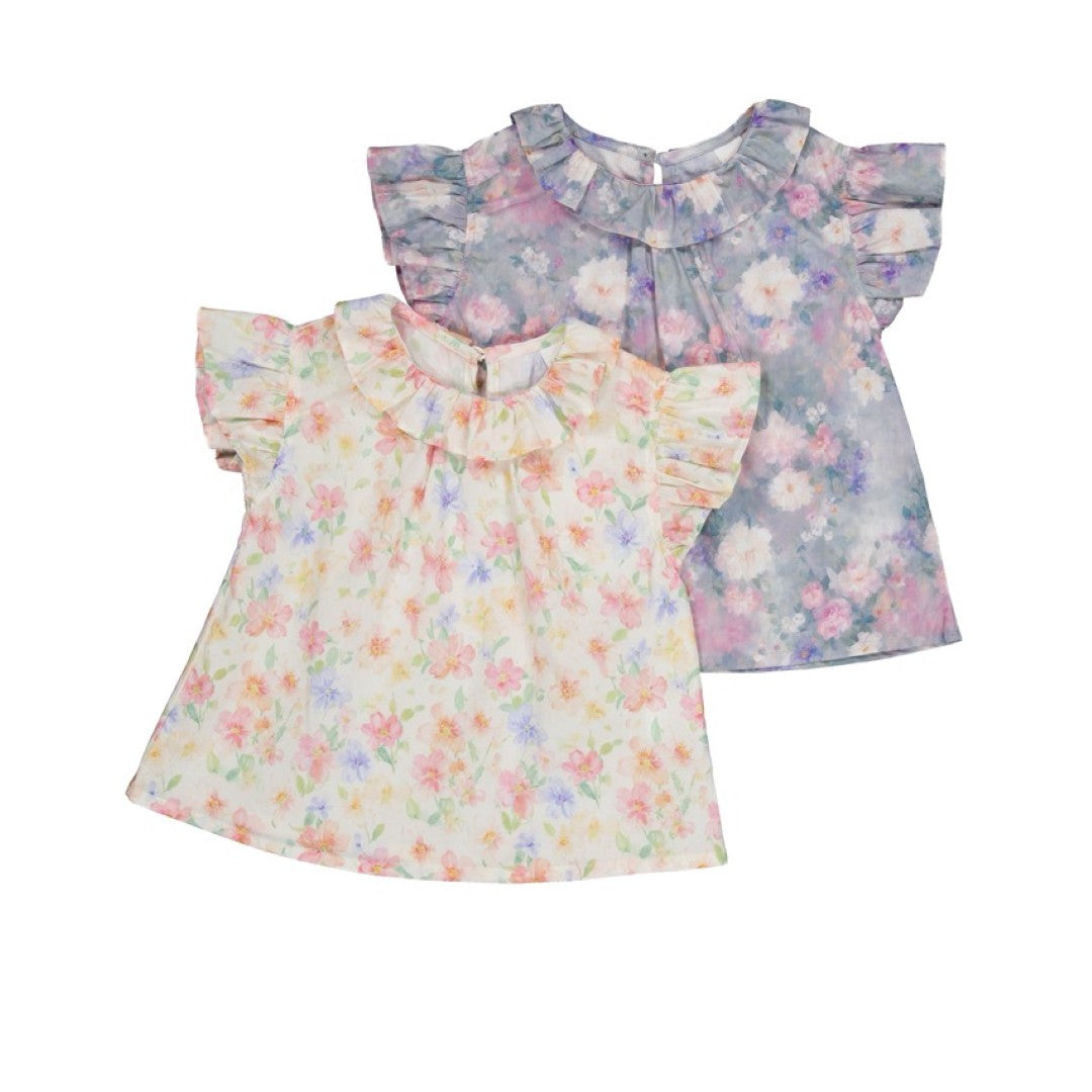 韓國童裝 26夏| LU11 Mona Blouse | Mona 罩衫 (80-130)