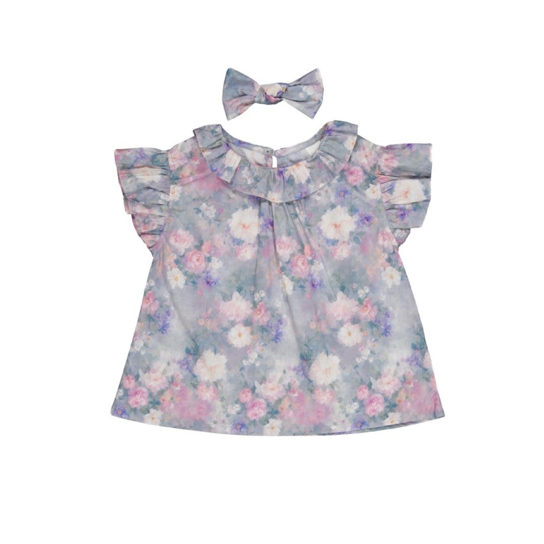 韓國童裝 26夏| LU11 Mona Blouse | Mona 罩衫 (80-130)