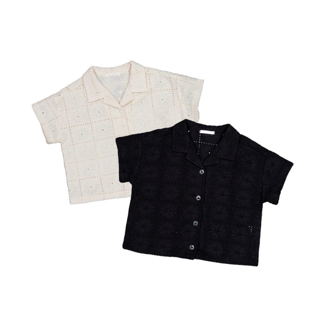 韓國童裝 26夏| LU06 Stin Shirt | Stin 襯衫 (80-130)