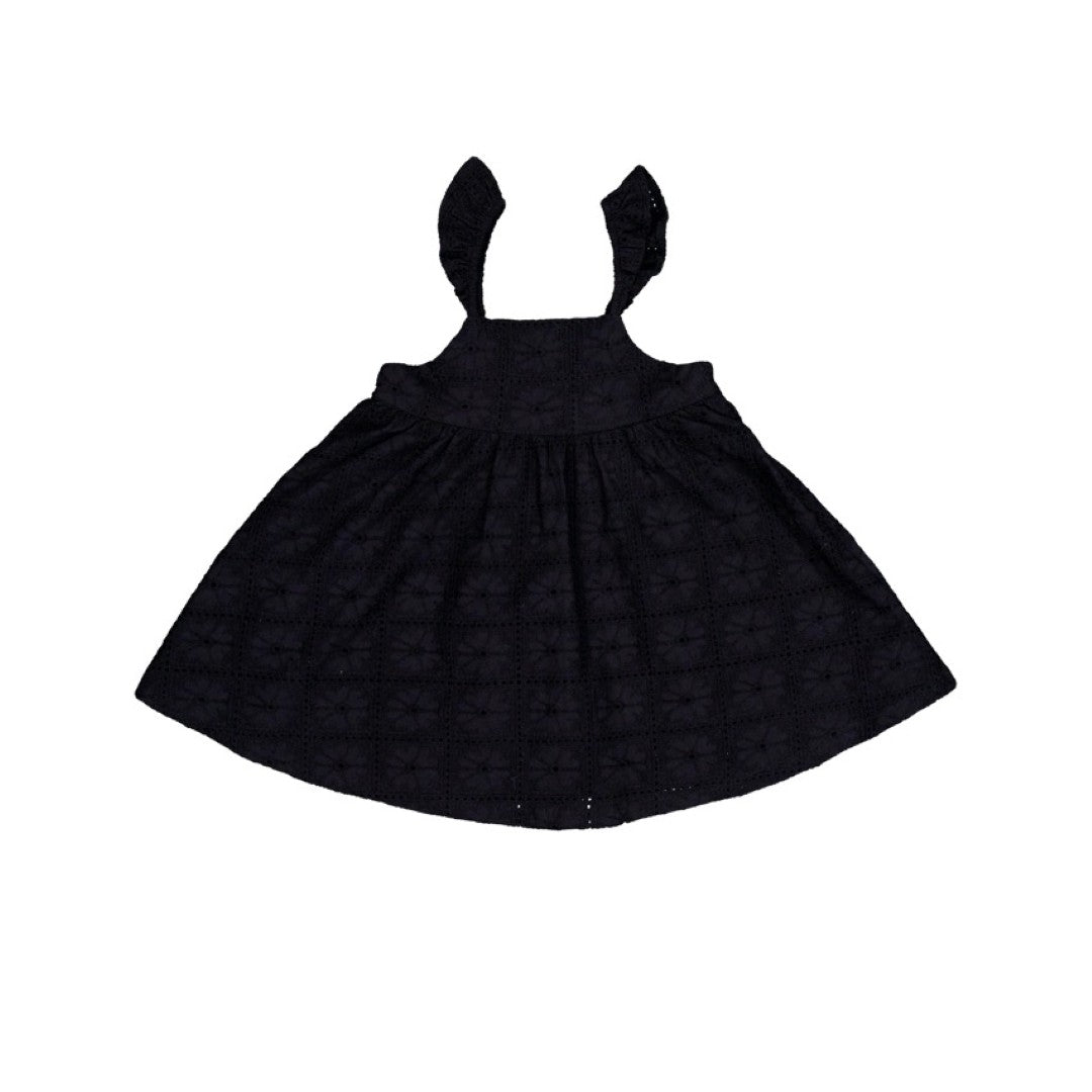 韓國童裝 26夏| LU05 Stin Wing Dress | Stin 飛袖洋裝 (80-130)