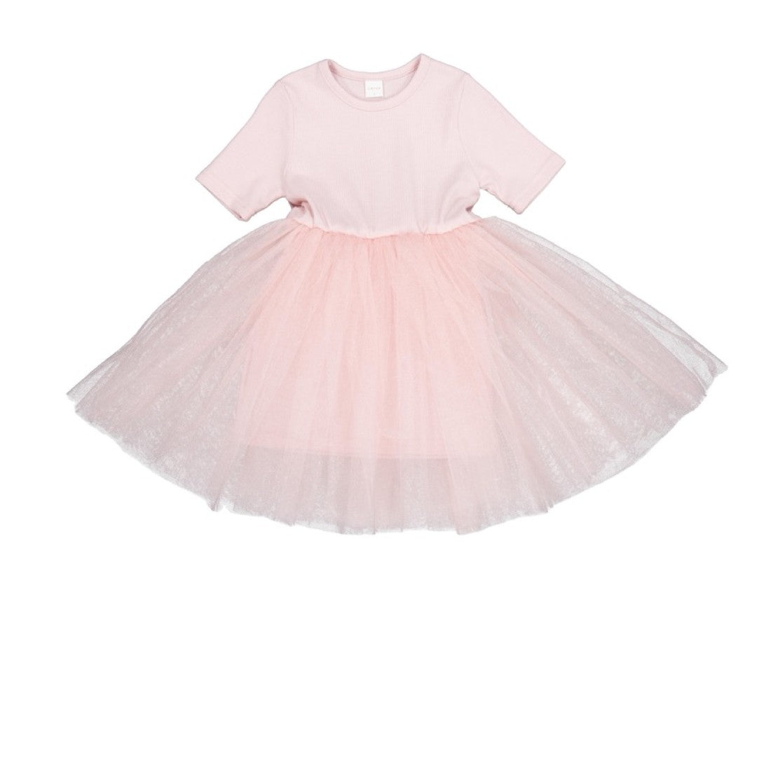 韓國童裝 26夏| LU15 Shine Tutu Dress | Shine 澎澎裙洋裝 (80-130)