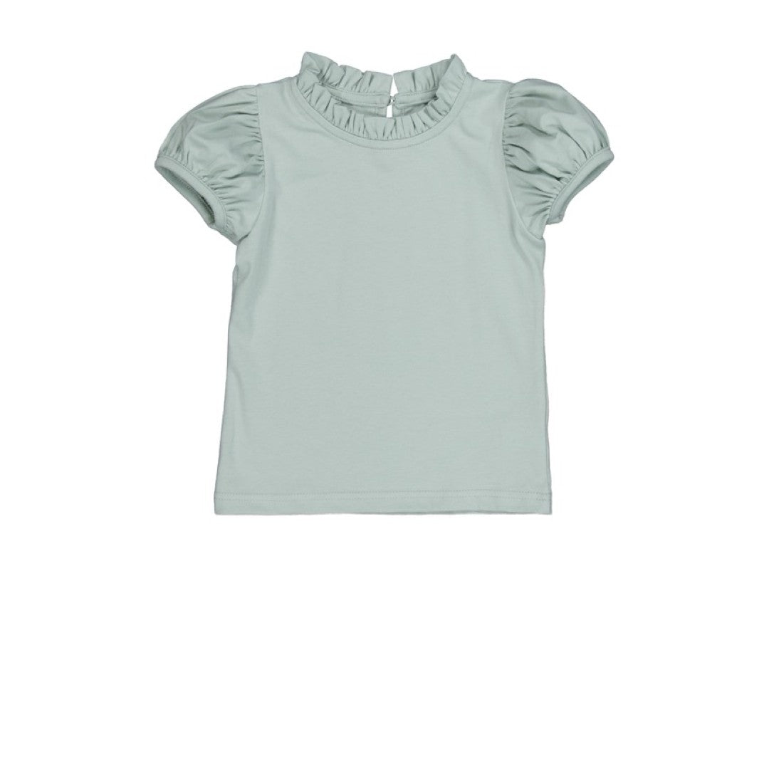 韓國童裝 26夏| LU16 Marie Puff Tee | Marie 澎袖T恤 (80-130)