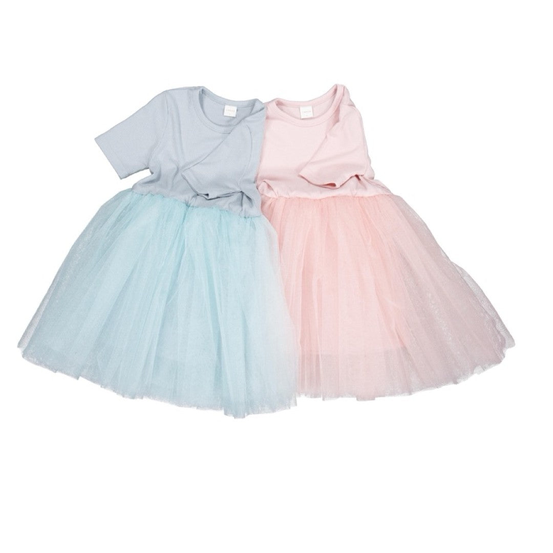 韓國童裝 26夏| LU15 Shine Tutu Dress | Shine 澎澎裙洋裝 (80-130)