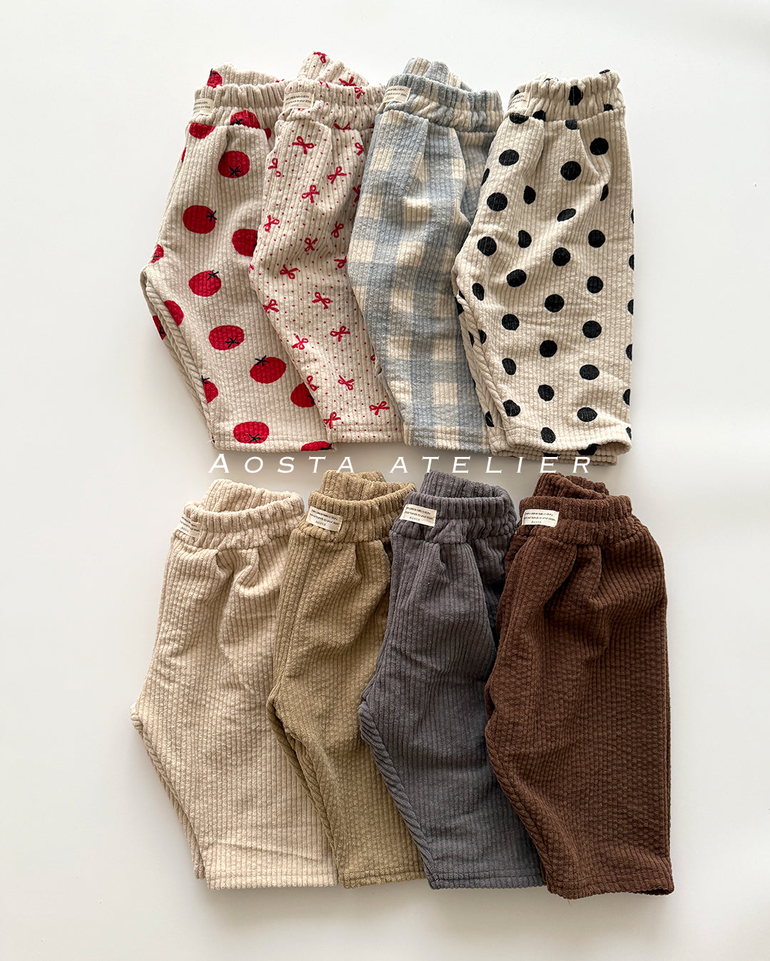 韓國童裝 25秋冬 | AO25427 Louis Pants