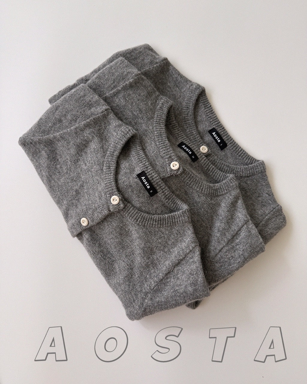 韓國童裝 26秋| AO06 Knit Cashmere Cardigan 外套 (70-110)