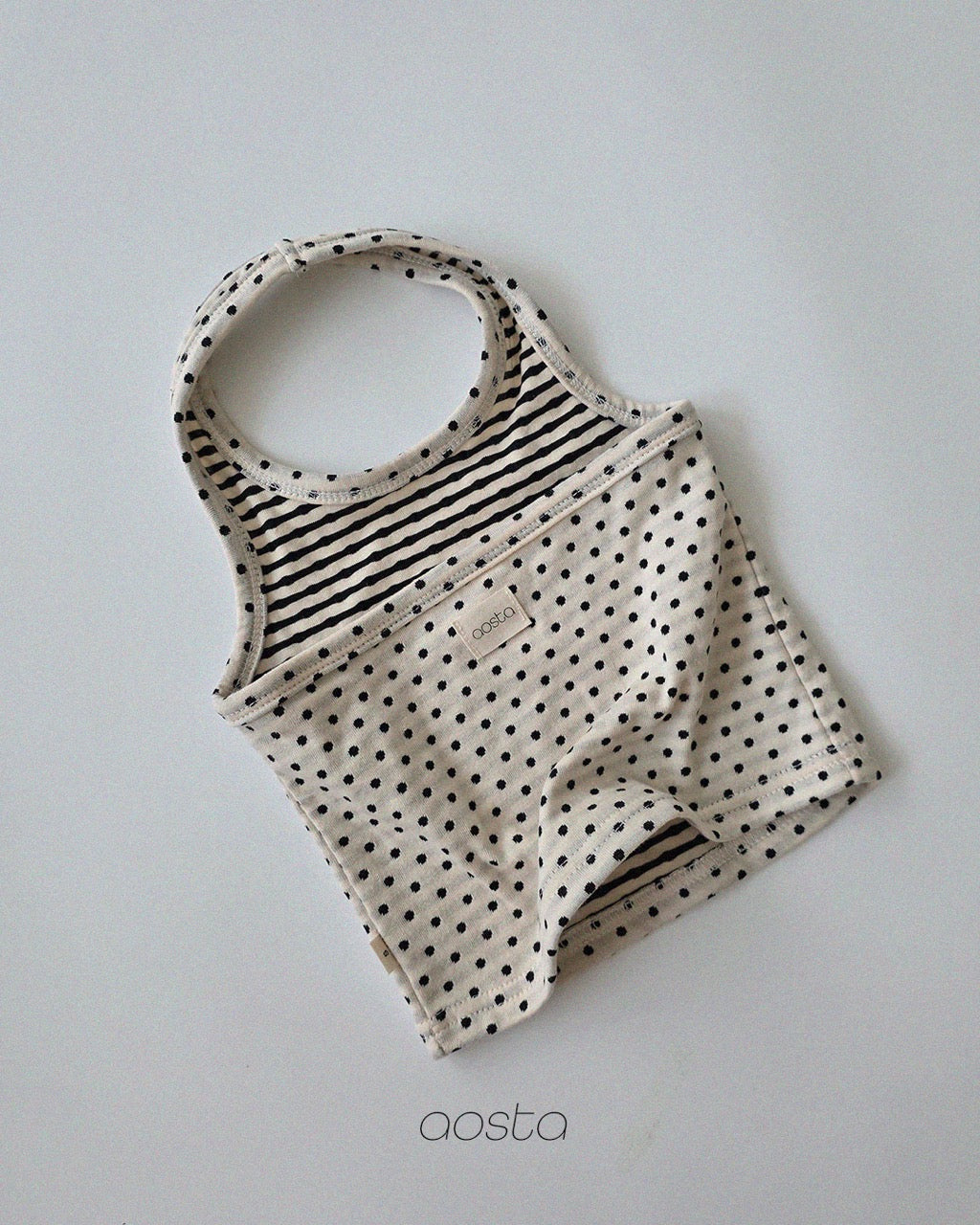 韓國童裝 26秋| AO52 Choco Chip Halter Neck 背心 (70-110)
