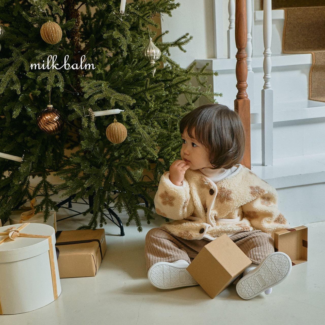 韓國童裝 25秋冬 | MK25405 Flower Jacket (帽子不連)