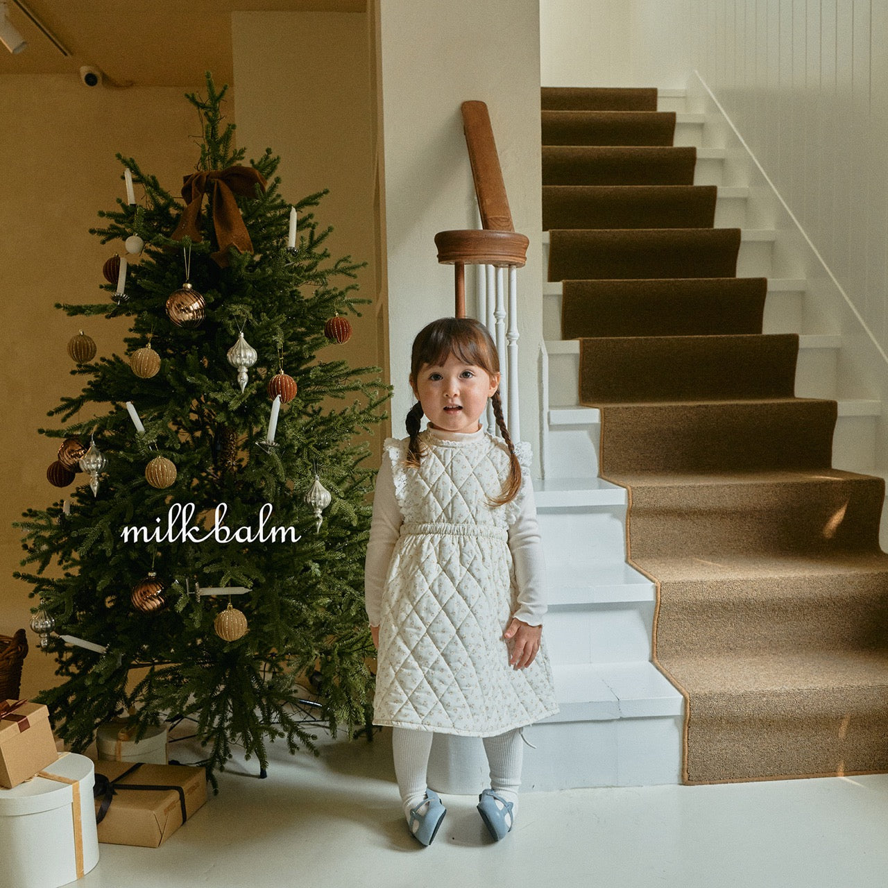 韓國童裝 25秋冬 | MK25402 Padding Kids OPS