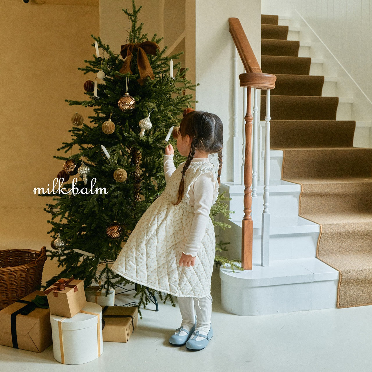 韓國童裝 25秋冬 | MK25402 Padding Kids OPS