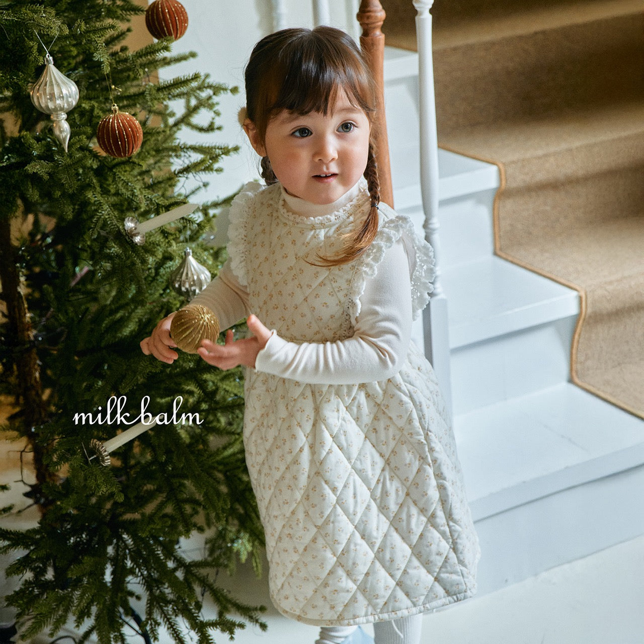 韓國童裝 25秋冬 | MK25402 Padding Kids OPS