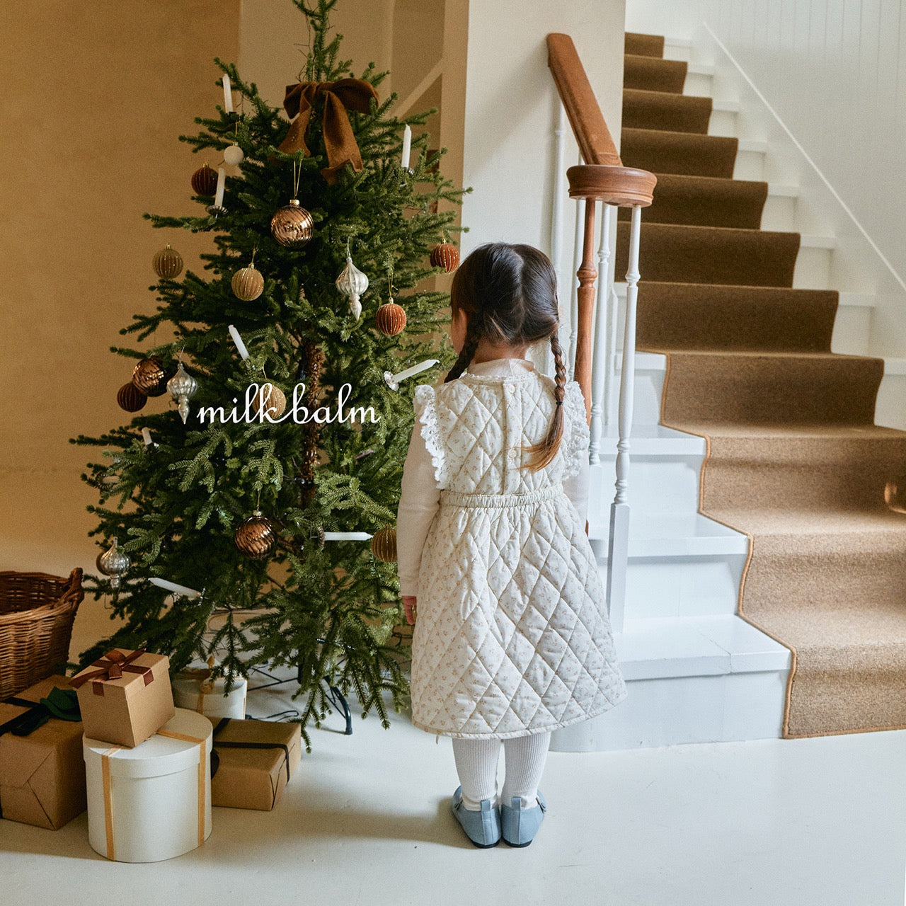 韓國童裝 25秋冬 | MK25402 Padding Kids OPS