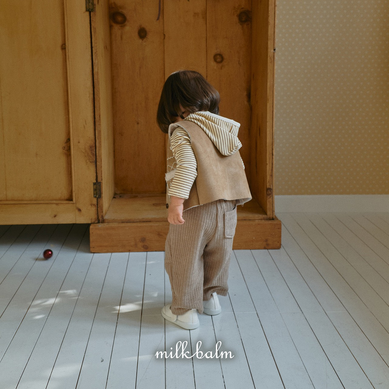 韓國童裝 25秋冬 | MK25422 Hooded Tee