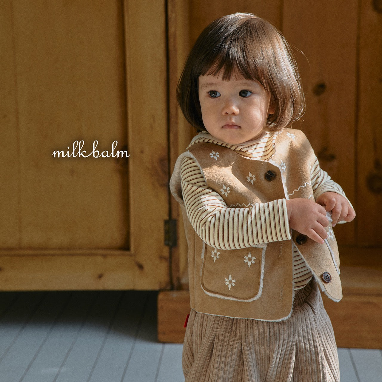 韓國童裝 25秋冬 | MK25422 Hooded Tee