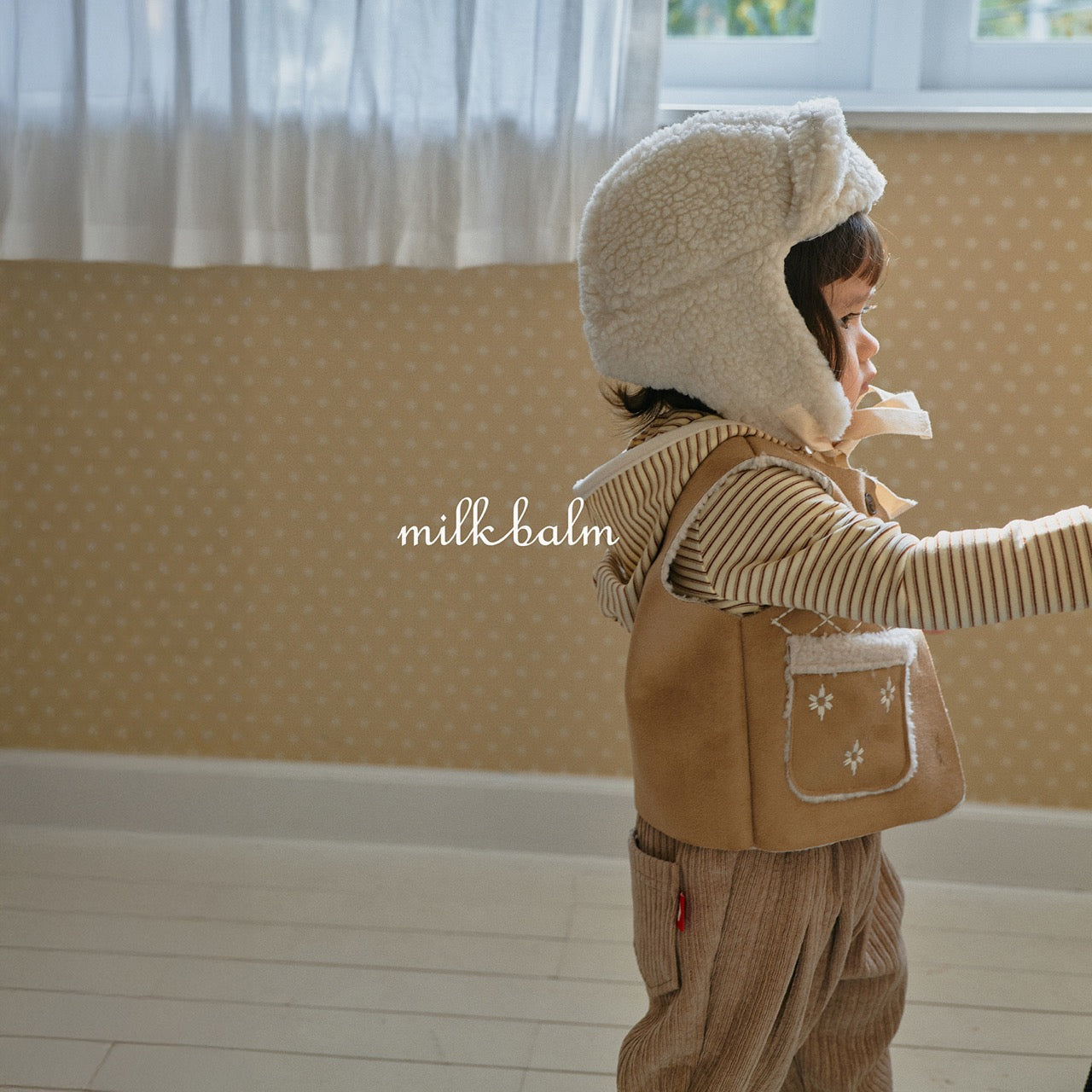 韓國童裝 25秋冬 | MK25422 Hooded Tee