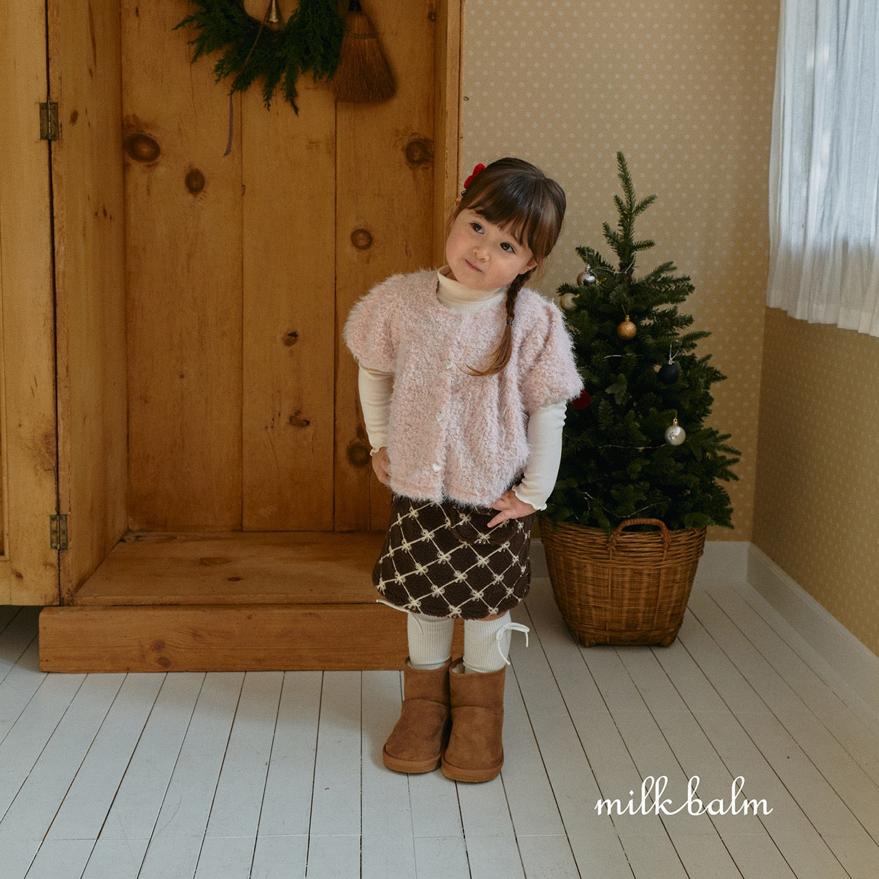 韓國童裝 25秋冬 | MK25403 Cardigan