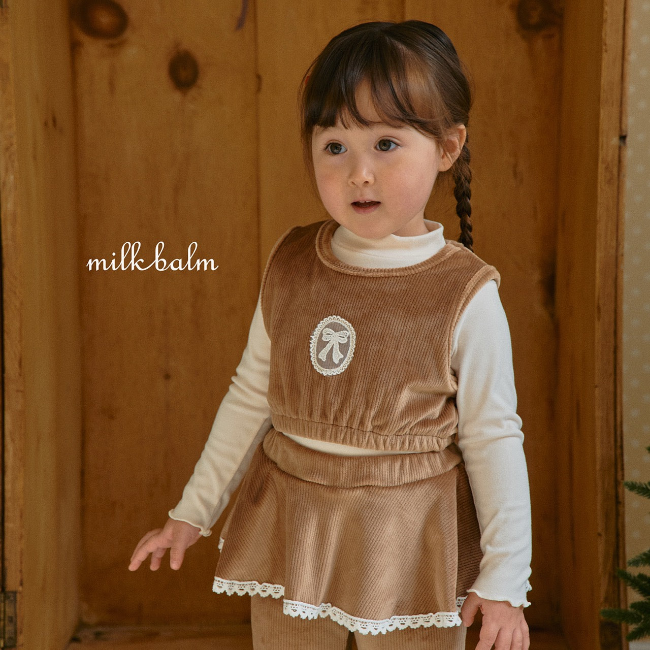 韓國童裝 25秋冬 | MK25411 Vest