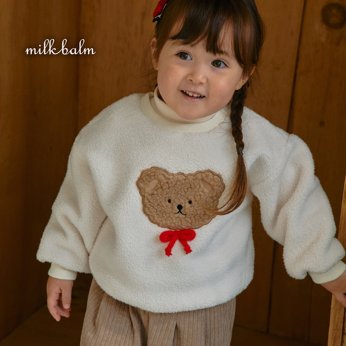 韓國童裝 25秋冬 | MK25417 Bear Bear MTM