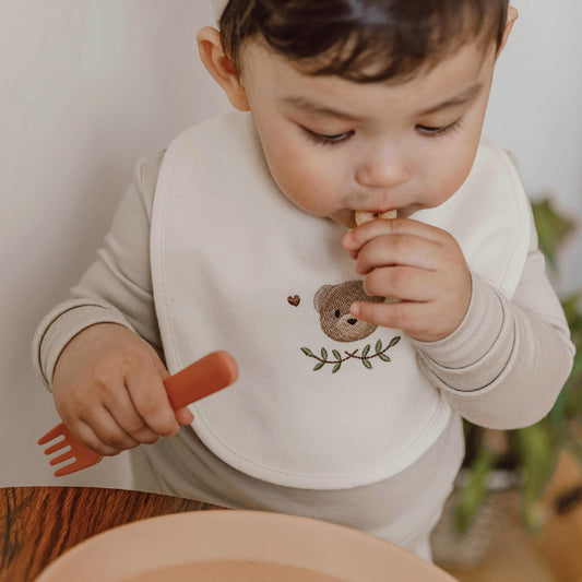 【現貨+預訂】韓國嬰幼兒用品 | Koongs Koongs Organic Bib
