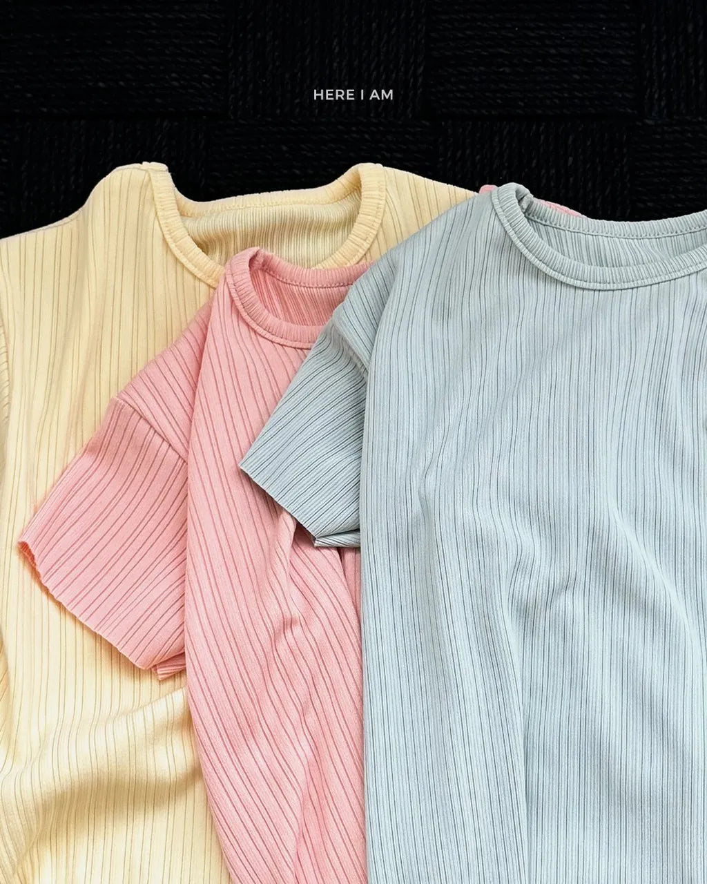 韓國童裝 26夏| HM37 Wide Pleats Set