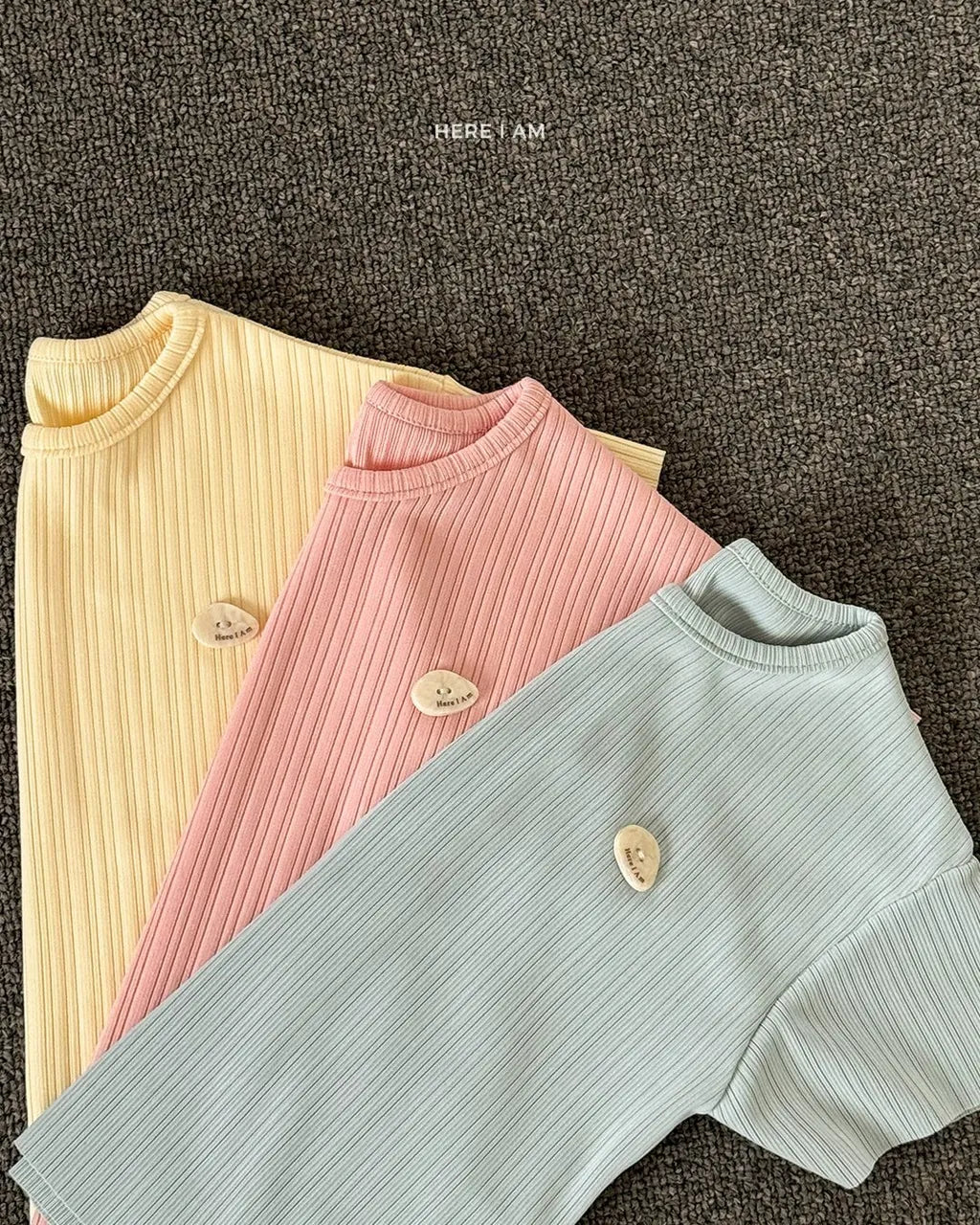 韓國童裝 26夏| HM37 Wide Pleats Set