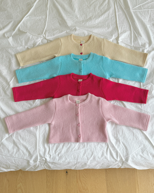 韓國童裝 25秋冬 | NB25437 Knit Cardigan