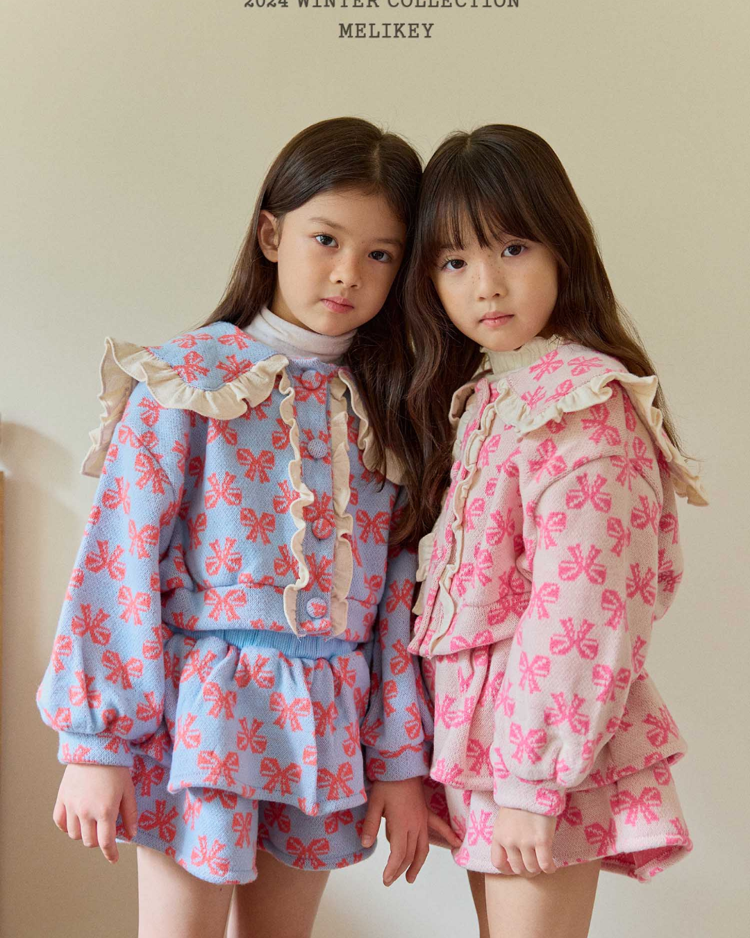 韓國童裝 25秋冬 | ME25450 Classic Ribbon Top