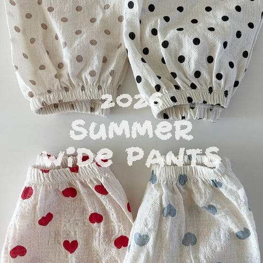 韓國童裝 26夏| HM11 Summer Wide Pants