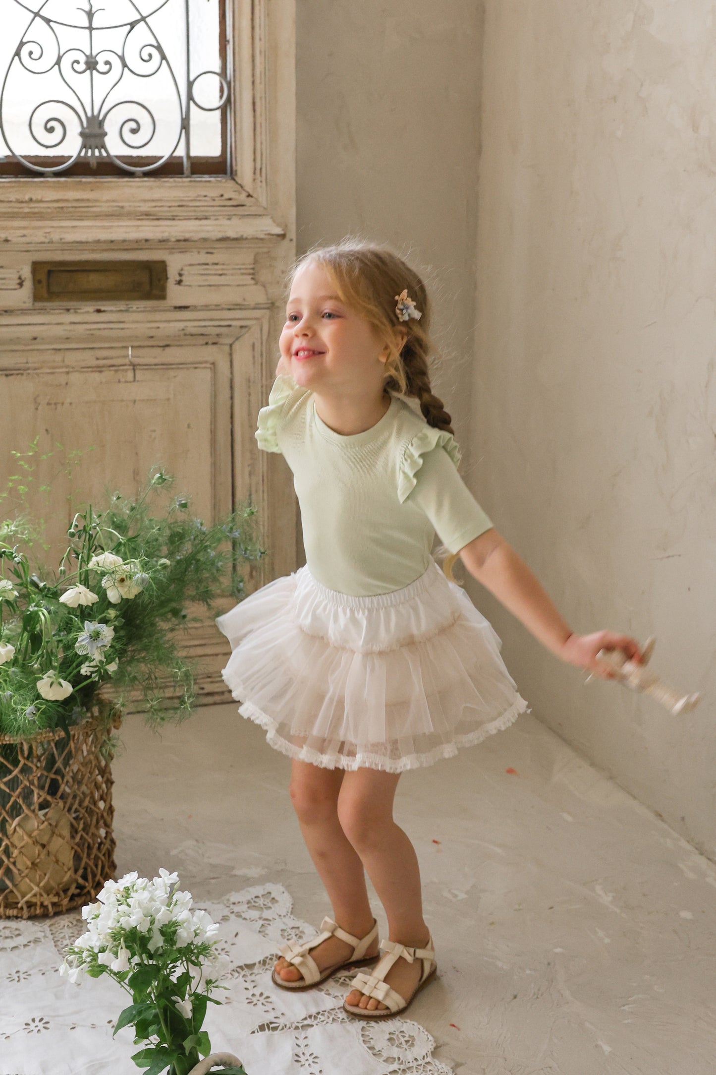 韓國童裝 26夏| FU16 Yuni T-shirt 尤妮T恤 (90-140cm)