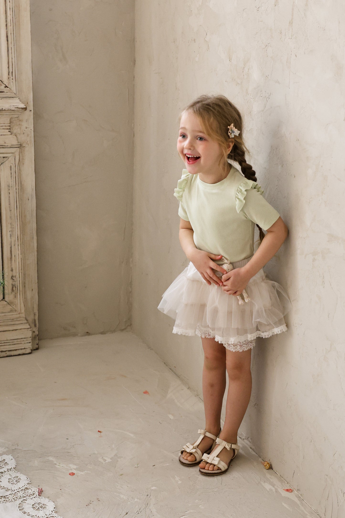 韓國童裝 26夏| FU16 Yuni T-shirt 尤妮T恤 (90-140cm)