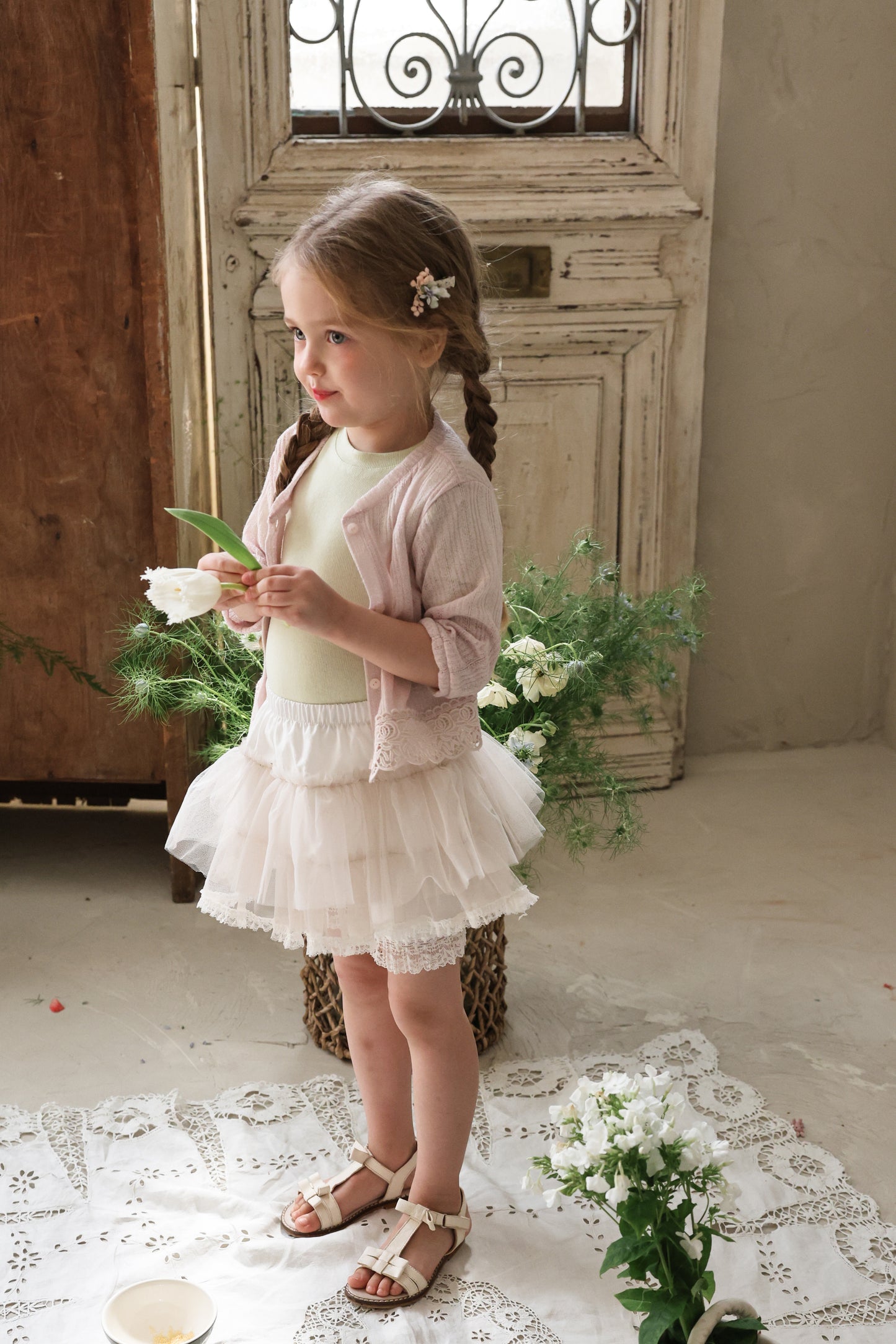 韓國童裝 26夏| FU16 Yuni T-shirt 尤妮T恤 (90-140cm)