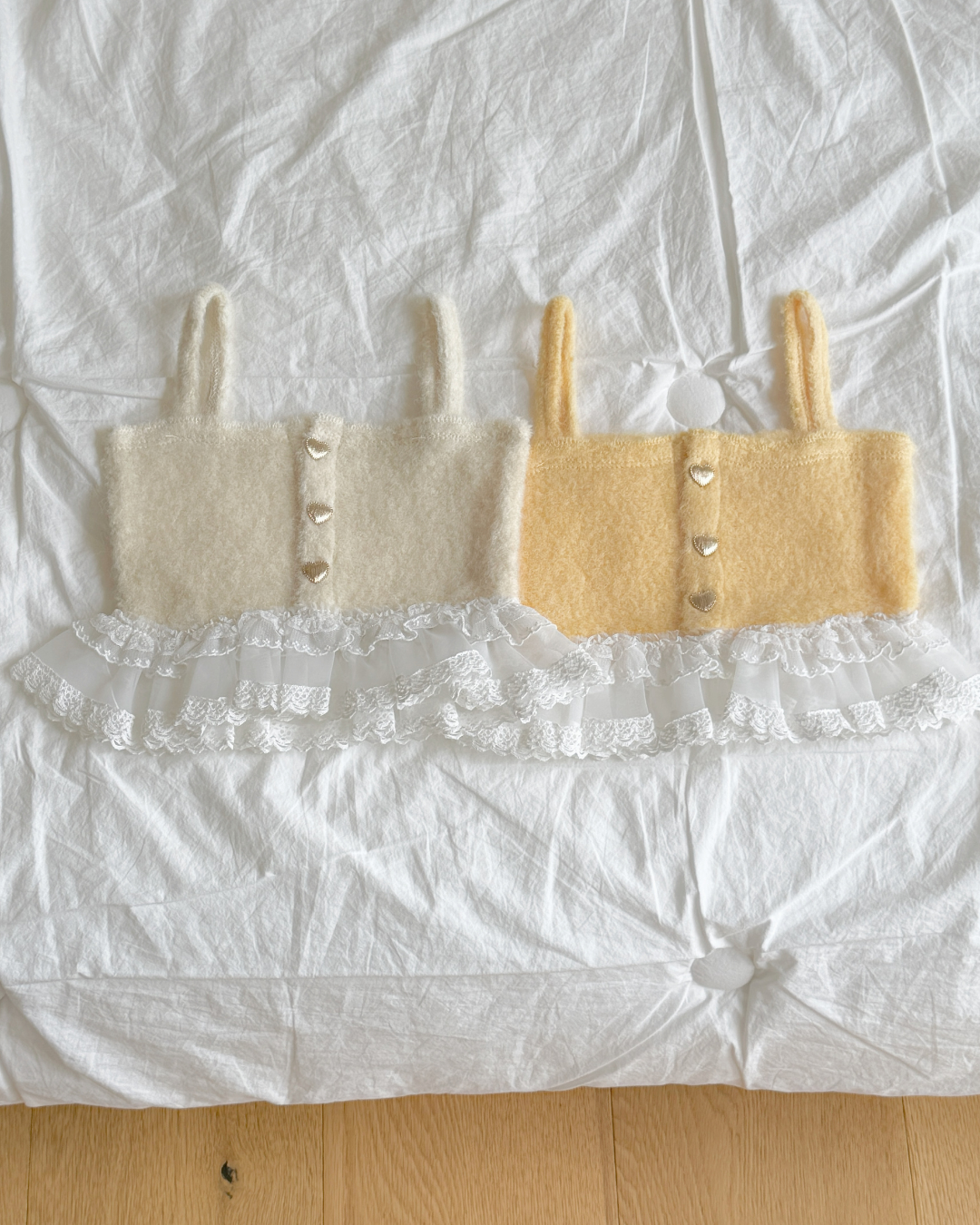 韓國童裝 25秋冬 | NB25440 Sleeveless Lace Bustier