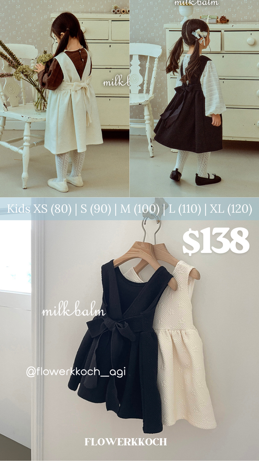 (花花谷團購限定 17/9或之前) 韓國童裝 25秋 | MK25310 Dress