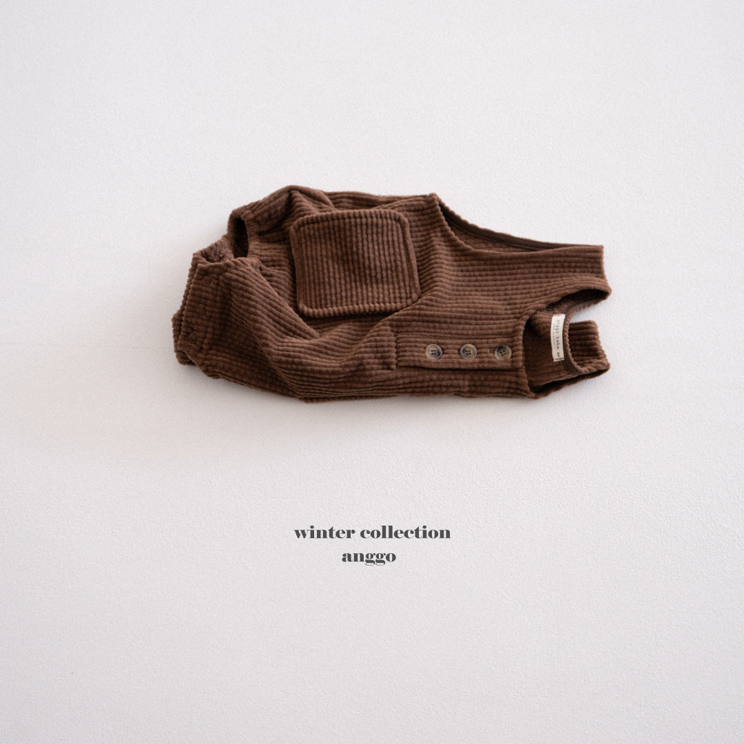 \限時預購/ 韓國童裝  AG25213 Pocky Overall Romper