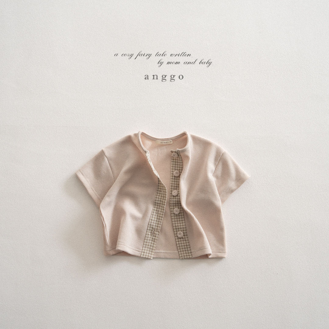 韓國童裝 26夏| AG09 Cookie T-shirt (80-120cm)