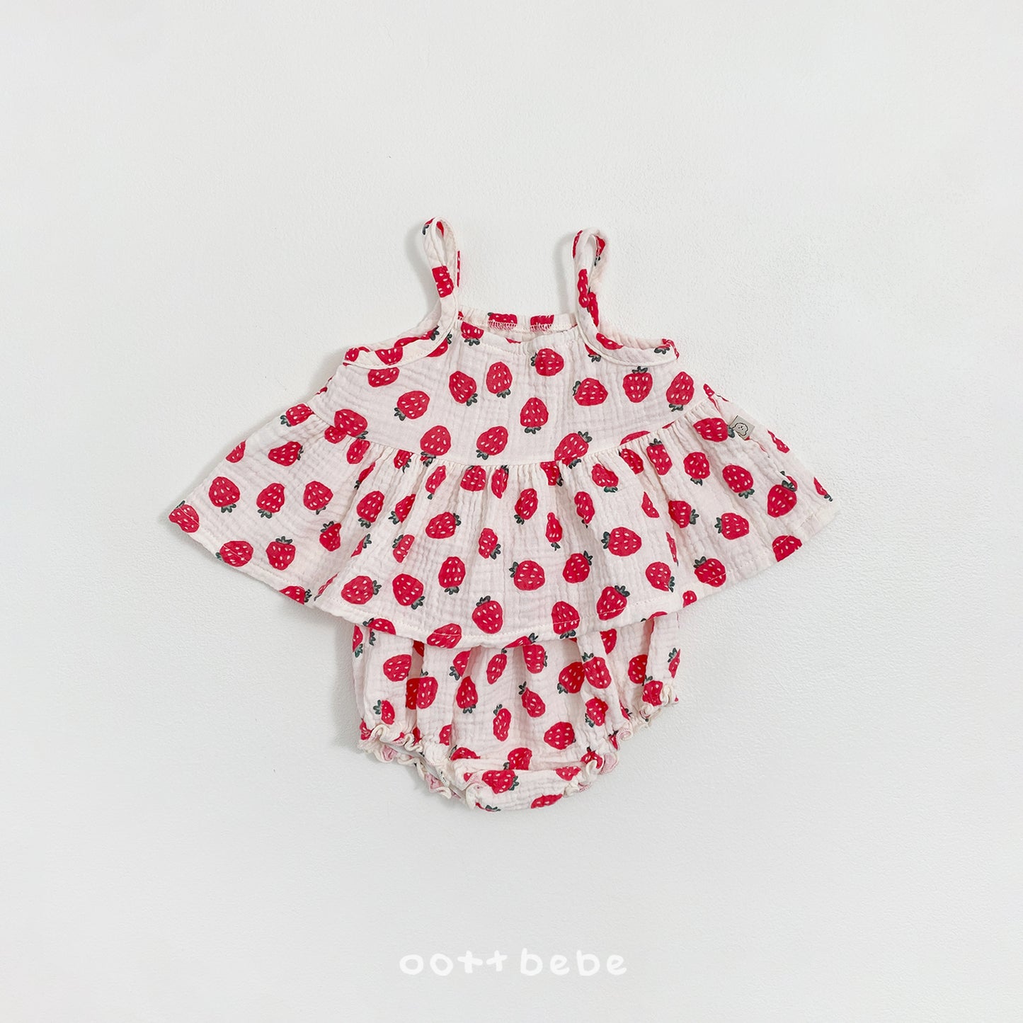 韓國童裝 26SS | OT06 Baby Sleeveless & Bloomers Set (75-120cm)