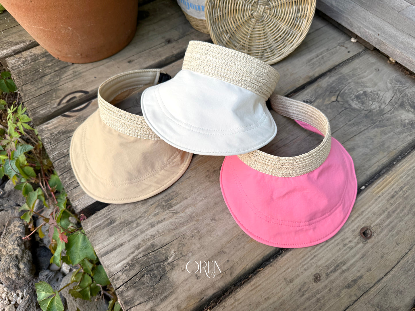 韓國童裝 26夏| OR91 Solea Soft Brim Sun Visor 索雷亞軟簷遮陽帽 (One Size)