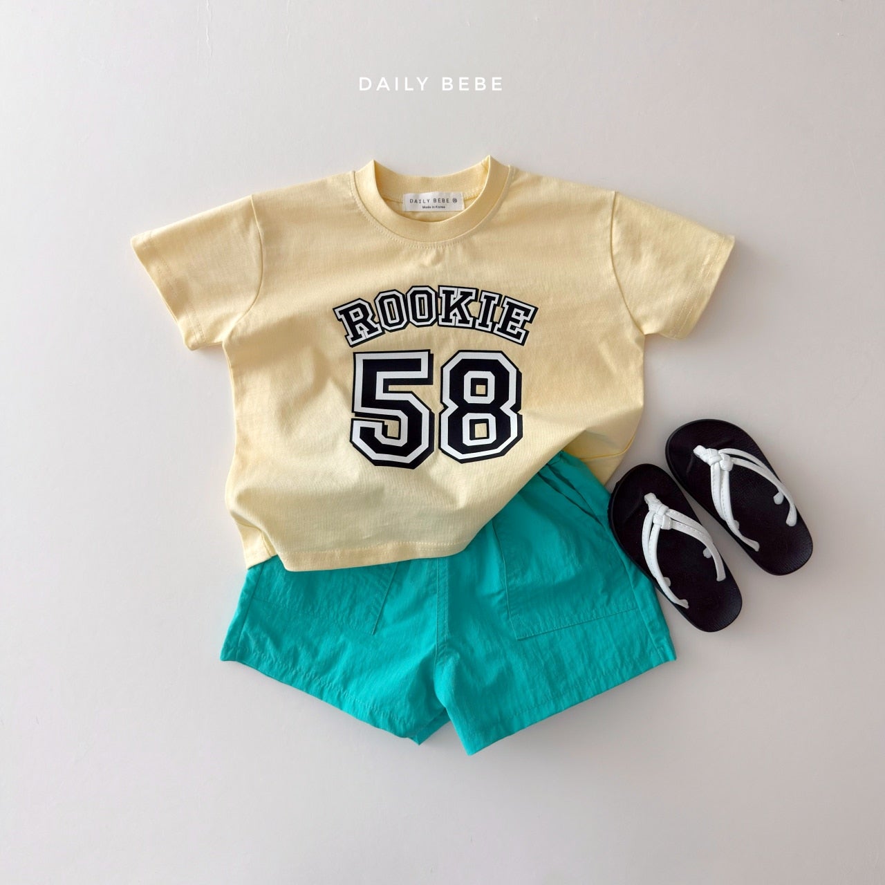 韓國童裝 26夏| DD18 58 Short Sleeve Tee (75-140cm)