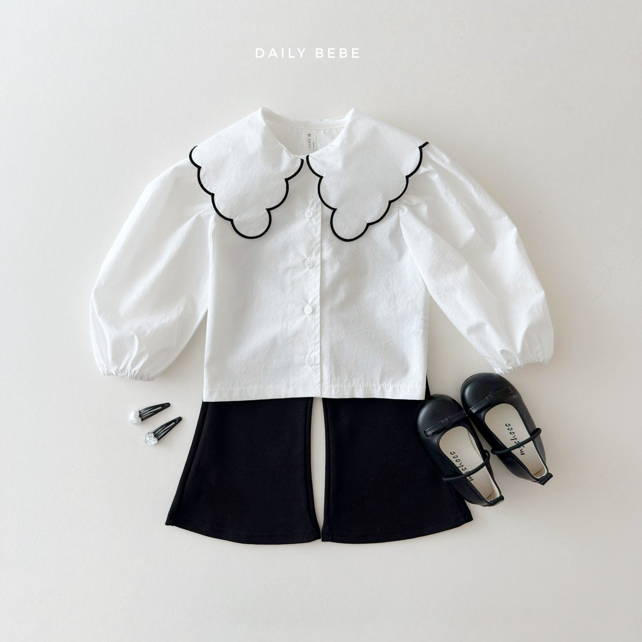 韓國童裝 26春 | DD12 可愛甜心襯衫 (75~140cm)