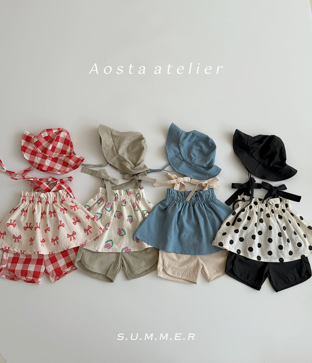 韓國童裝 25夏 | AO25256 SUMMER BLOUSE