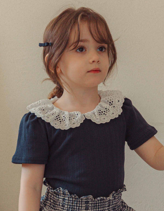 韓國童裝 26夏| CR10 Rumi Collar T (80-125cm)