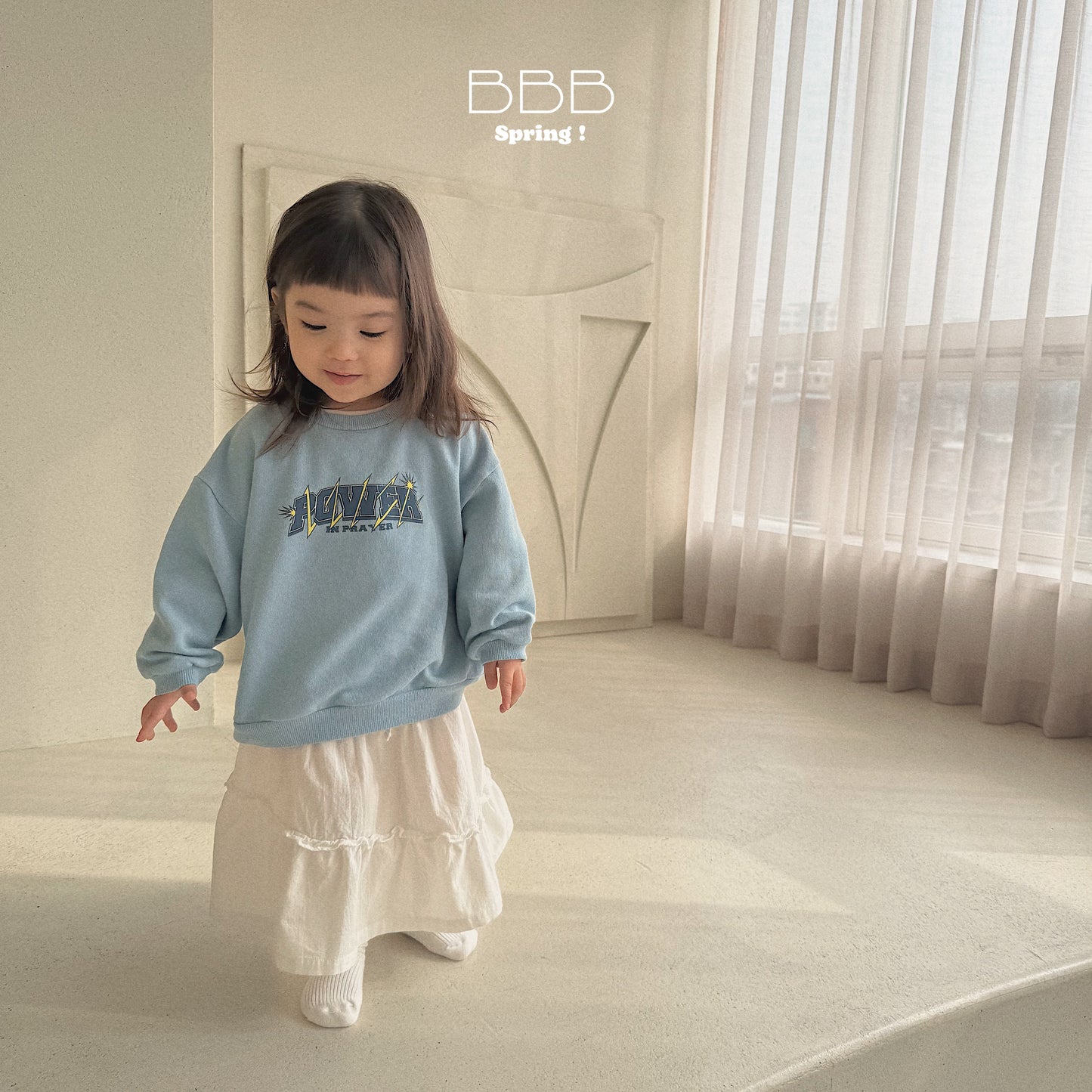 韓國童裝 26春 | BB30 Bebe Dot Dot Skirt (70-110cm)