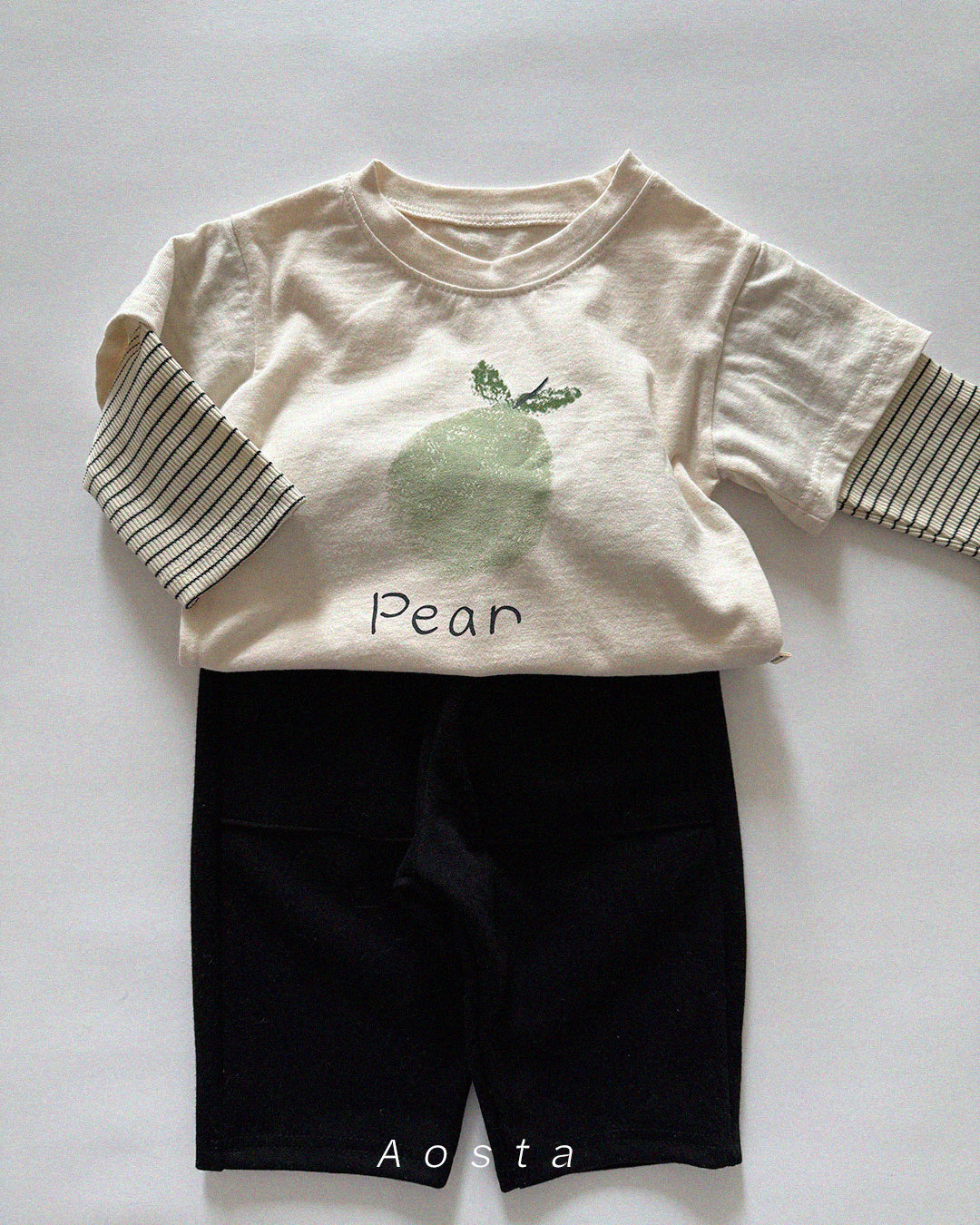 韓國童裝 26春 | AO26101 Fruit Tee