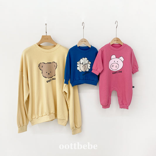 韓國童裝 | OT25308 OT Friend Mom MTM