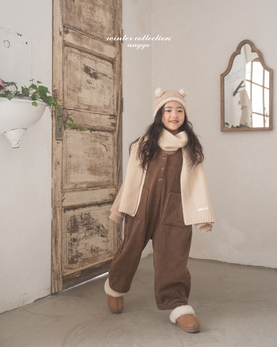 \限時預購/ 韓國童裝  AG25227 Pocky Overall